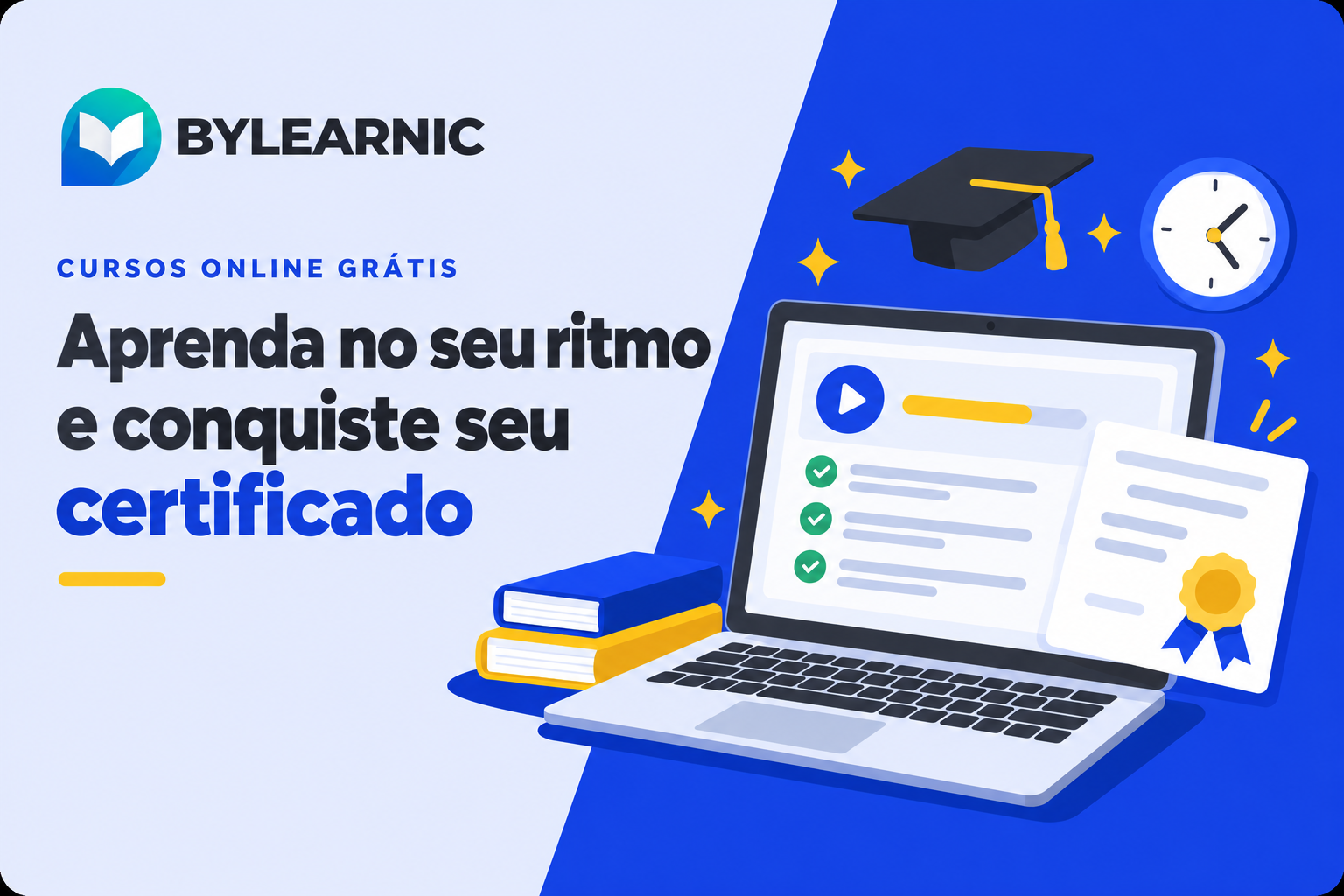 Cursos online grátis com certificado opcional