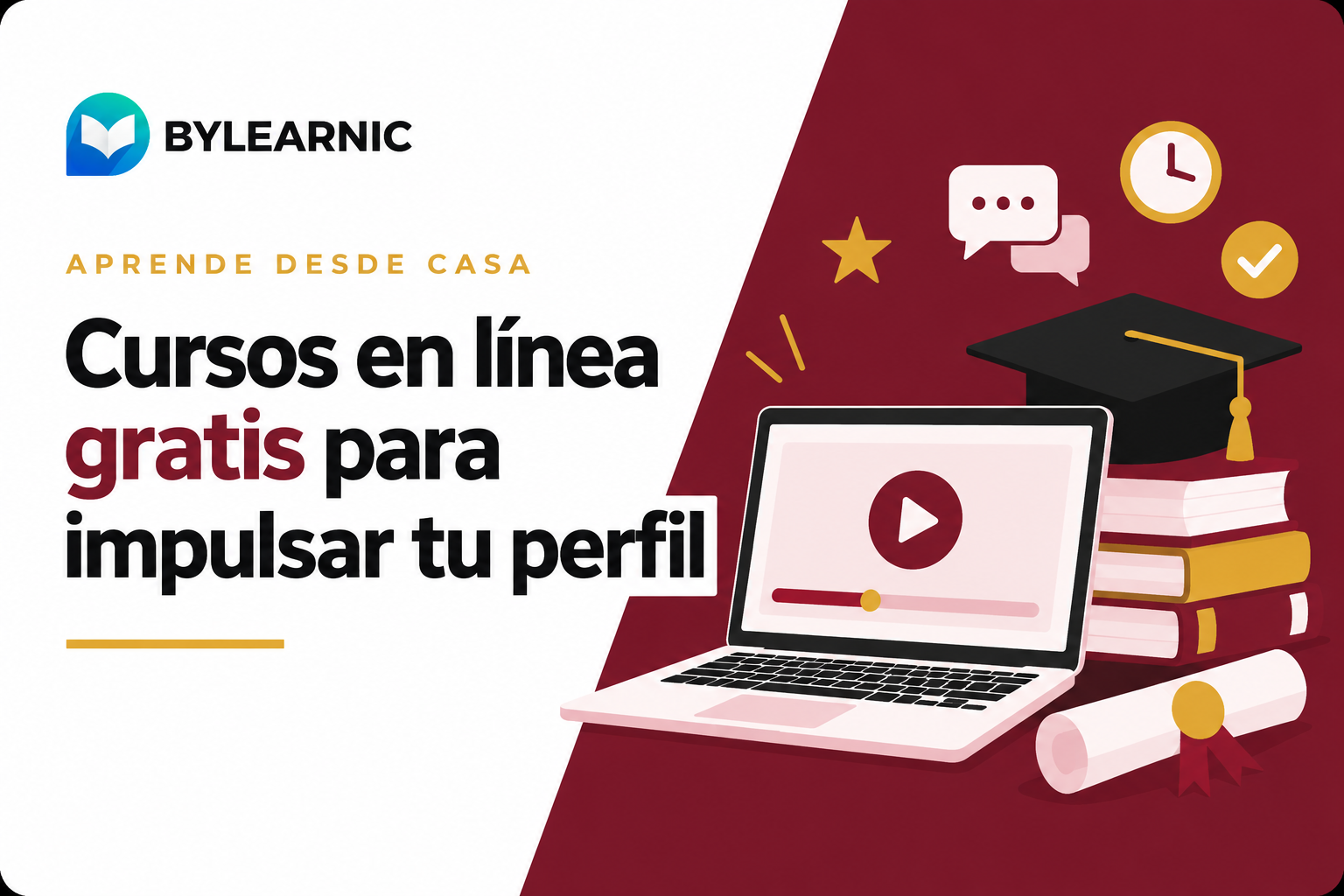 Cursos online gratis para impulsar tu perfil