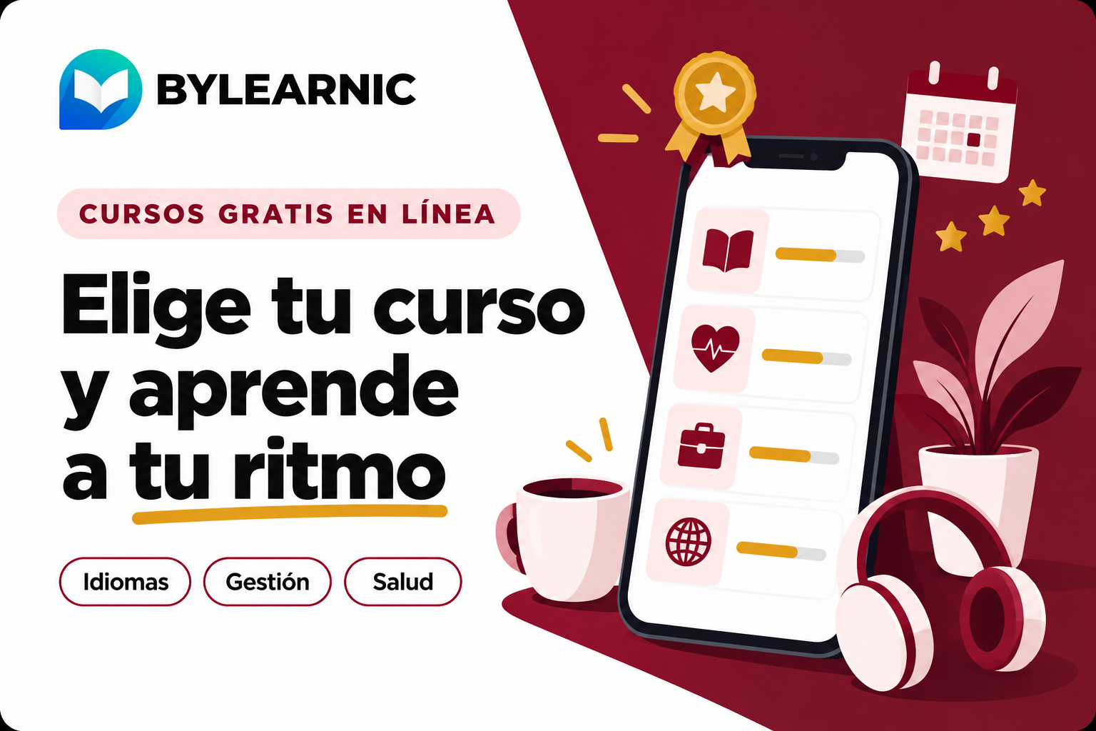 Cursos gratis en línea a tu ritmo